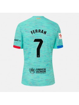 Ženski Nogometna dresi replika Barcelona Ferran Torres #7 Tretji 2023-24 Kratek rokav